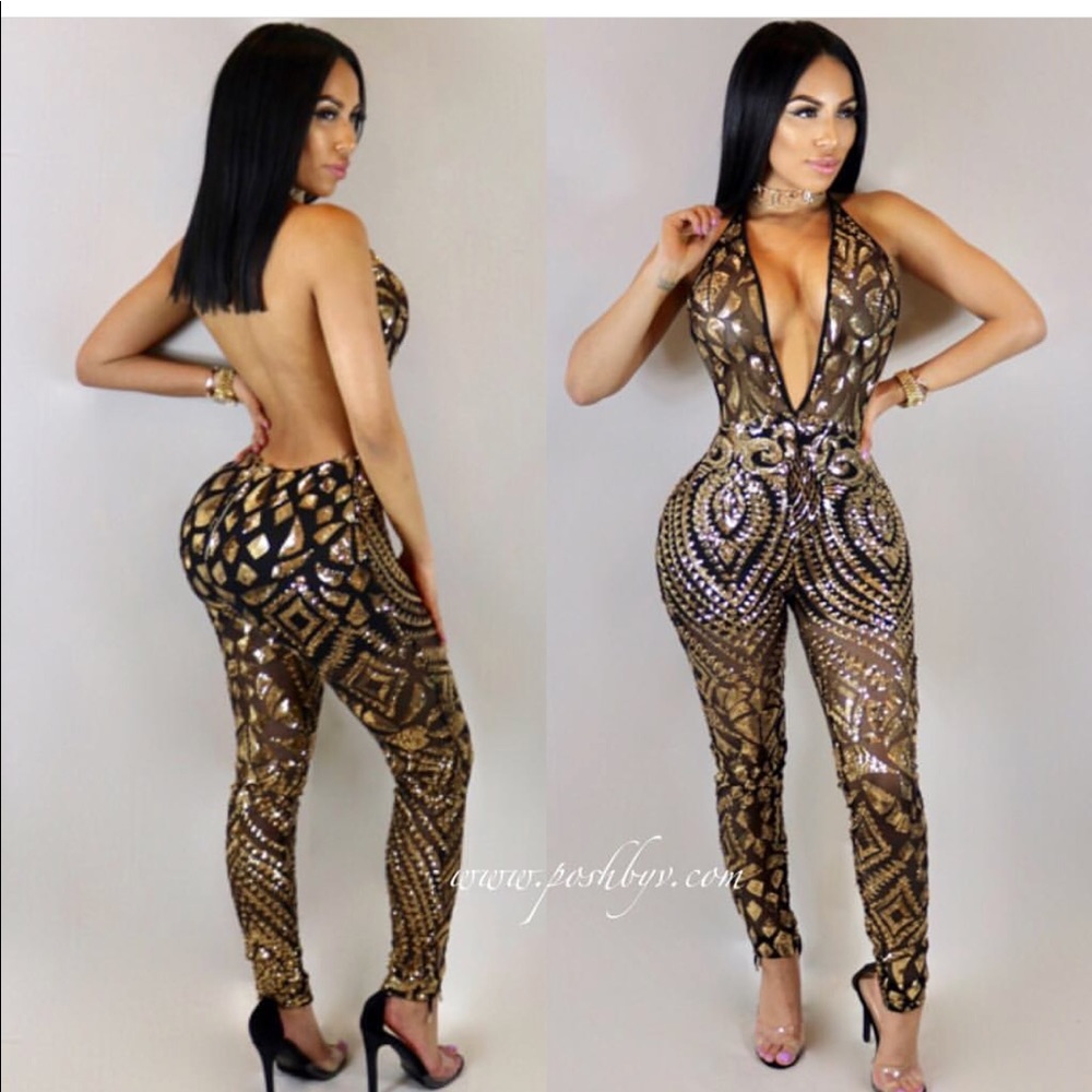 Sequins jumpsuit
